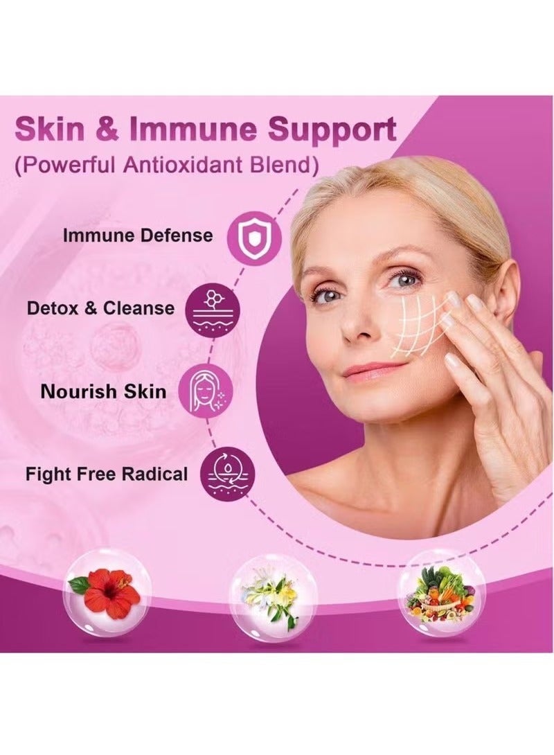 Sthxyfaith Women's Probiotic, Probiotics Prebiotics & Cranberry, 100 Billion CFU + 31 Strains, with Prebiotics Cranberry, Digestive Health and Immune System Health, No Soy Gluten Dairy, 90 Veggie Capsules - Image 4